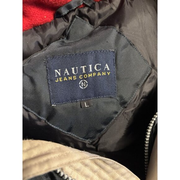 Nautica Competition Vtg Men’s Blue & Grey Jacket, Size Lg, Ski 1990s Y2K Natural - Picture 7 of 8